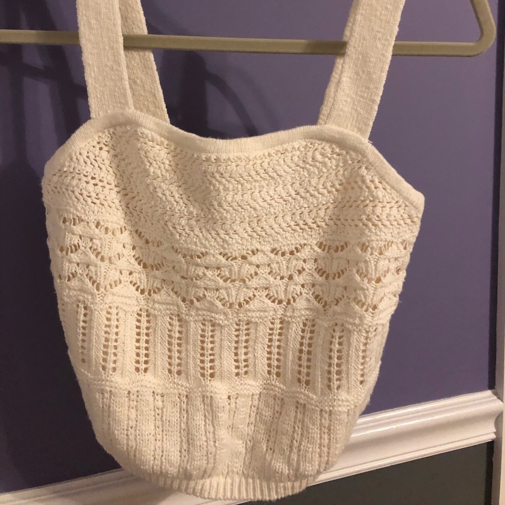 Abercrombie and Fitch Crochet Tank